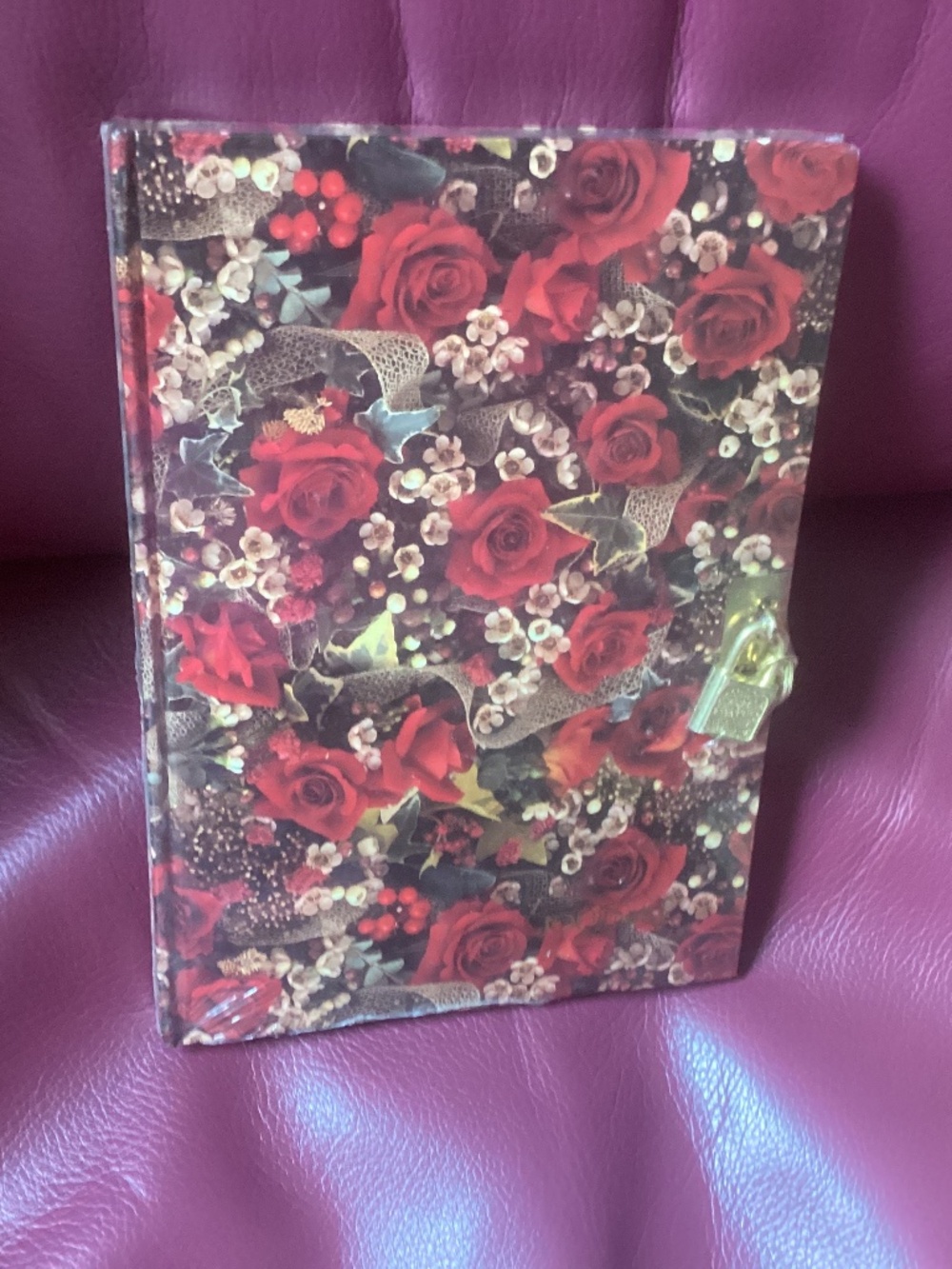Brand new sealed Vintage Journal 📔 Diary 🔐 Lock and Key NWOT